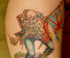 Eddie the Head tattoo