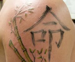 Bamboo Kanji tattoo