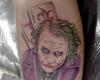 The Joker tattoo design