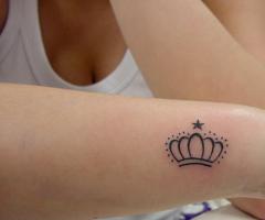 Crown tattoo design