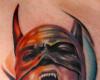 Batman vampire tattoo