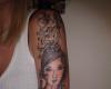 The start of my arm sleeve