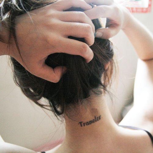 Traveler tattoo