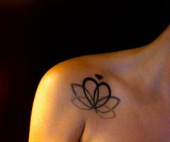 Flor de loto tribal