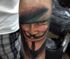 V for Vendetta tattoo