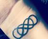 Double infinity tattoo