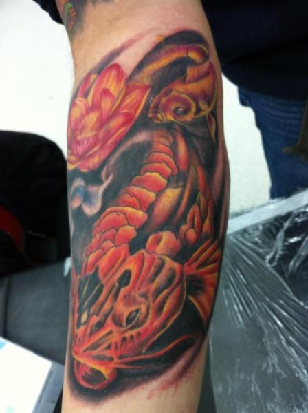 Tatuaje de Pez Gato