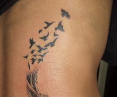 20 Adorable Feather Tattoos