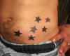 Seis estrellas en el estomago