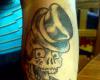 Calavera son sombrero black & gray