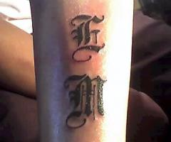 Tatuaje de goticas