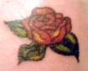 Tatuaje de rosita