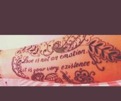 Love is not an emotion. It is your very existence