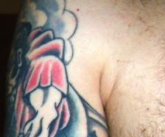 creado por TATTOO STONE VENADO TUERTO