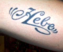 Hebe tattoo