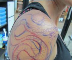 dragon tattoo