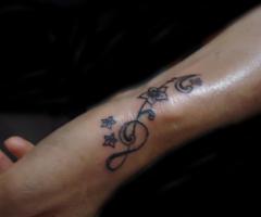 Music and flowers