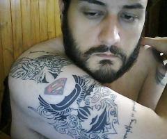 Superman Crest Tattoo