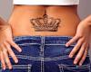 Corona tatuaje para mujeres