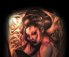 Geisha tattoos for men and women