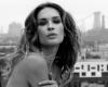Erin Wasson feather tattoo