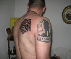 Paok Partizan tattoos
