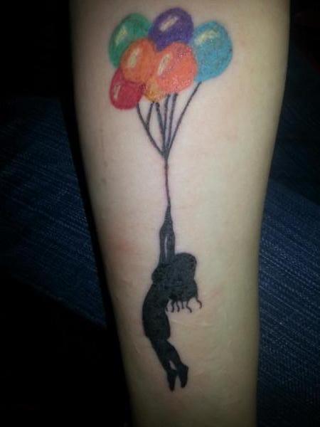 Banky style tattoo