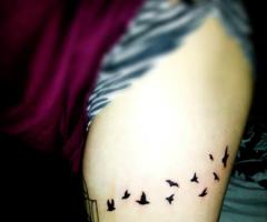 Rest of thigh tattoo