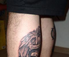Tatuaje de alas de angeles