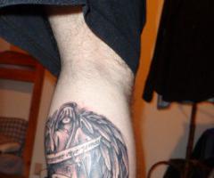 Angel tattoo