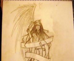 Diseños para tatuajes de angeles