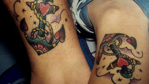 Anclitas con corazones
