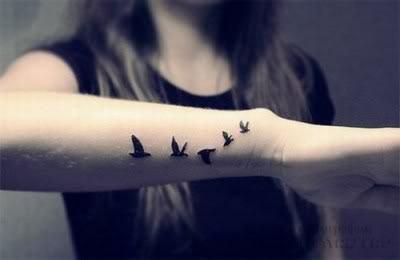 Bird tattoo design