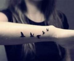 Bird tattoo design