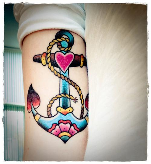 ancor tattoo for girls