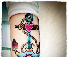 ancor tattoo for girls