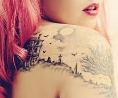 Paisaje tattoo