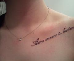Aime comme tu l'entends
