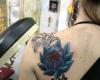 flor de loto con ornamentos