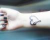 It a music heart with treble clef symbol