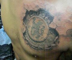 Chelsea stone tattoo