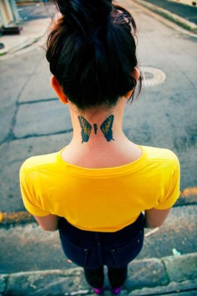 mariposa tatuaje