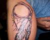 Dreamcatcher tattoo design