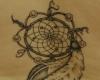 Dreamcatcher tattoo design