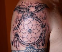 25 Most Beautiful Dreamcatcher Tattoo Pictures