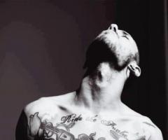 Body tattoos black and white