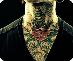 Neck Tattoo