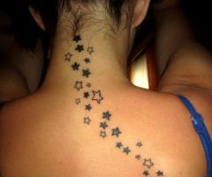 25 star tattoos for girls