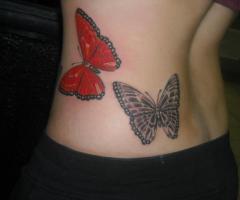 Butterfly tattoos