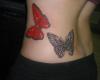 More butterflies tattoo